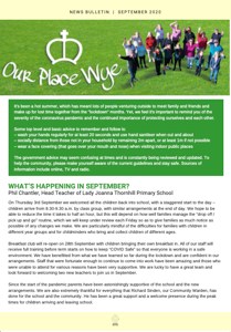 Our Place Wye newsletter